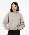 Greenlight Women's Jacket Crewneck Sweatshirt Loose Fit Baby Terry Selena HP-C010126