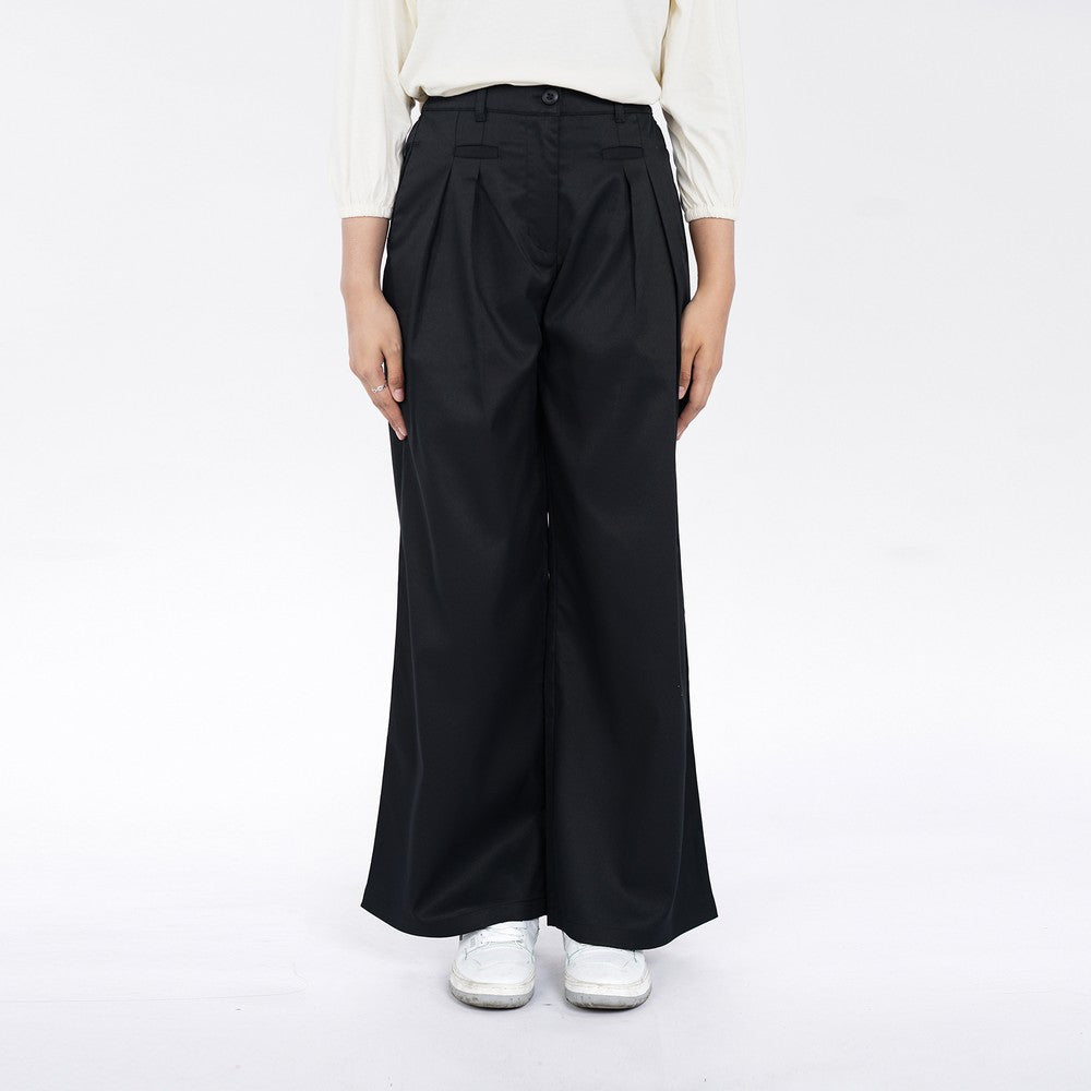 Greenlight Women's Long Culotte Pants Loose Fit Hime HP-C010825