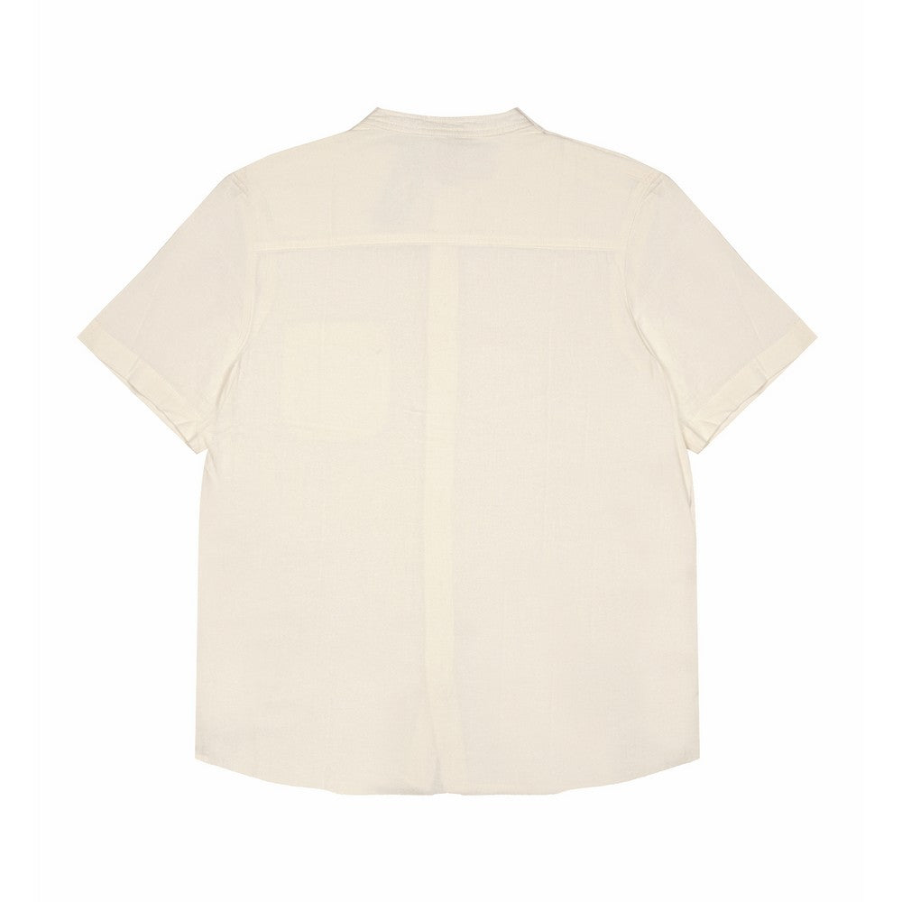 Greenlight Men's Basic Shirt Short Sleeve Regular Fit Mandarin Collar Leandro HP-C040125