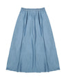 Greenlight Women's Midi Pleated A Line Skirt Cotton Denim Kay HP-C030126