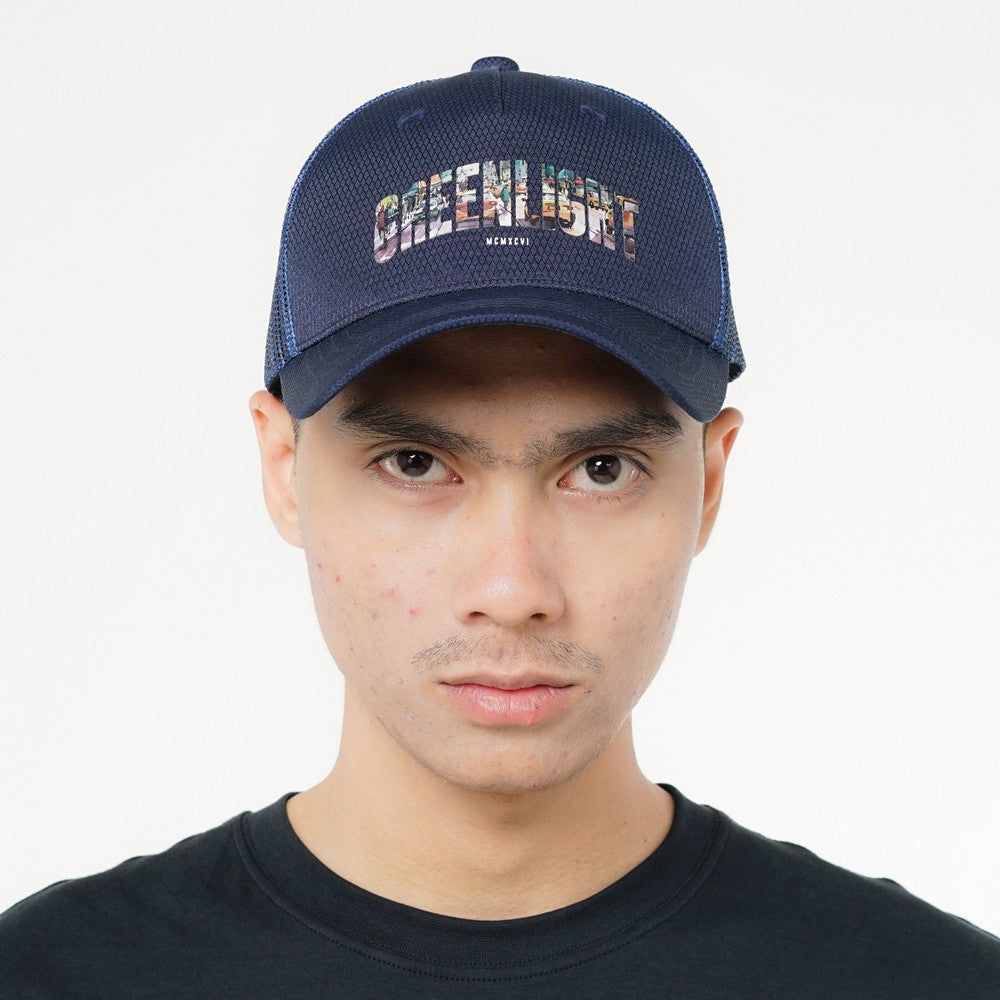 Greenlight Men's Trucker Hat Polyester Devon HP-030426