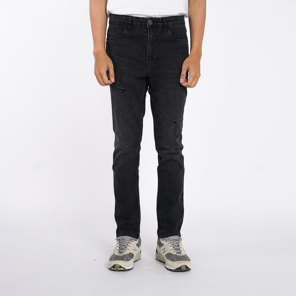 Greenlight Men's Long Denim Pants Slim Fit Ripped Jeans Leonel HP-C040725