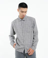 Greenlight Men's Plaid Checked Shirt Long Sleeve Regular Fit Paulo HP-040126