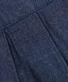 Greenlight Women's Midi Pleated A Line Skirt Cotton Denim Kay HP-C030126