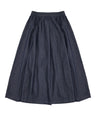 Greenlight Women's Midi Pleated A Line Skirt Cotton Denim Kay HP-C030126