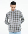 Greenlight Men's Plaid Checked Shirt Long Sleeve Regular Fit Paige HP-050126