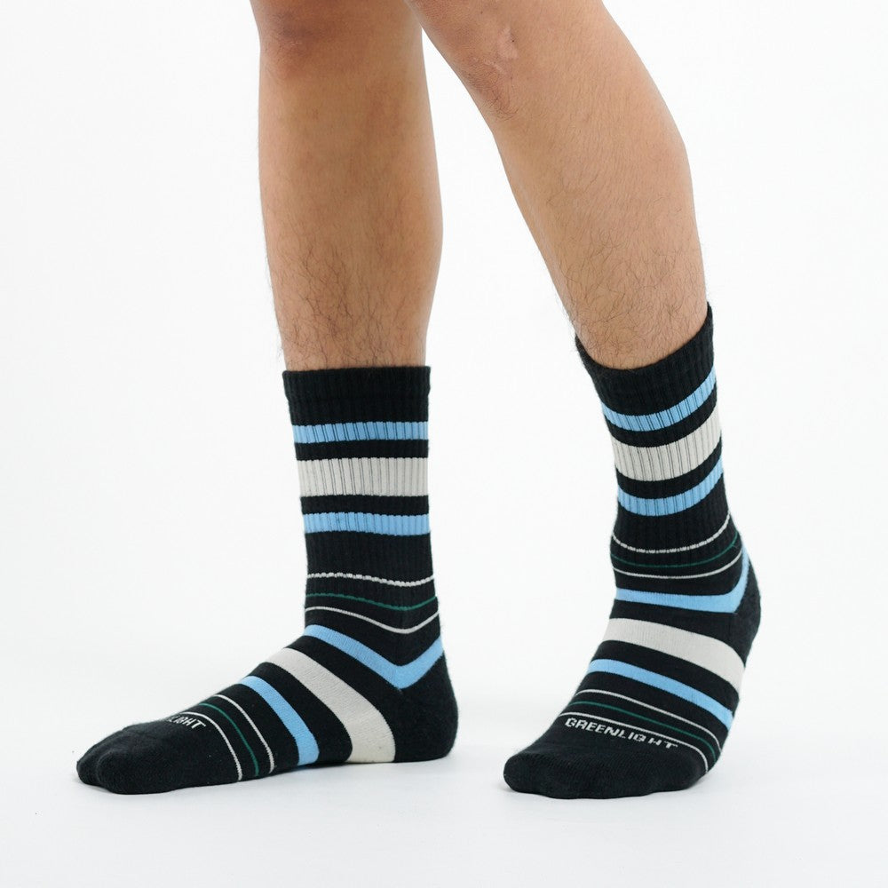 Greenlight High Cut Socks Stripe - 2 pcs Runners HP-050225