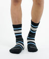 Greenlight High Cut Socks Stripe - 2 pcs Runners HP-050225