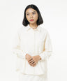 Greenlight Kemeja Basic Wanita Lengan Panjang Loose Fit Twill Rei HP-C050326