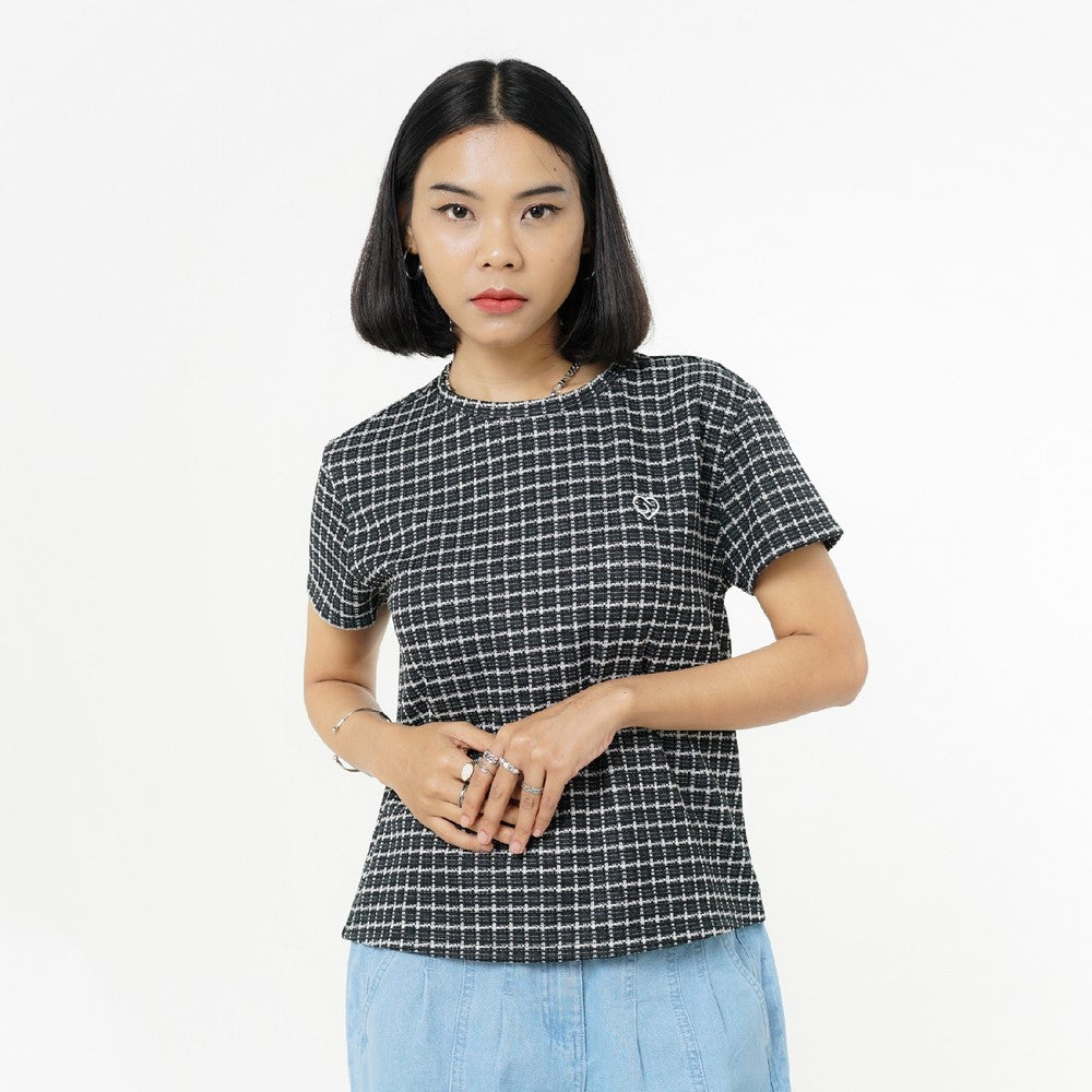 Greenlight Kaos Wanita Lengan Pendek Basic Fit Saki HP-C050326