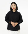 Greenlight Kemeja Basic Wanita Lengan Panjang Loose Fit Twill Rei HP-C050326