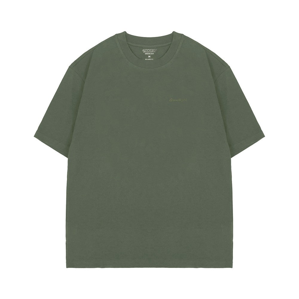 Greenlight Men's T-Shirt Short Sleeve Relaxed Fit Basic Cotton Hustons HP-C740924