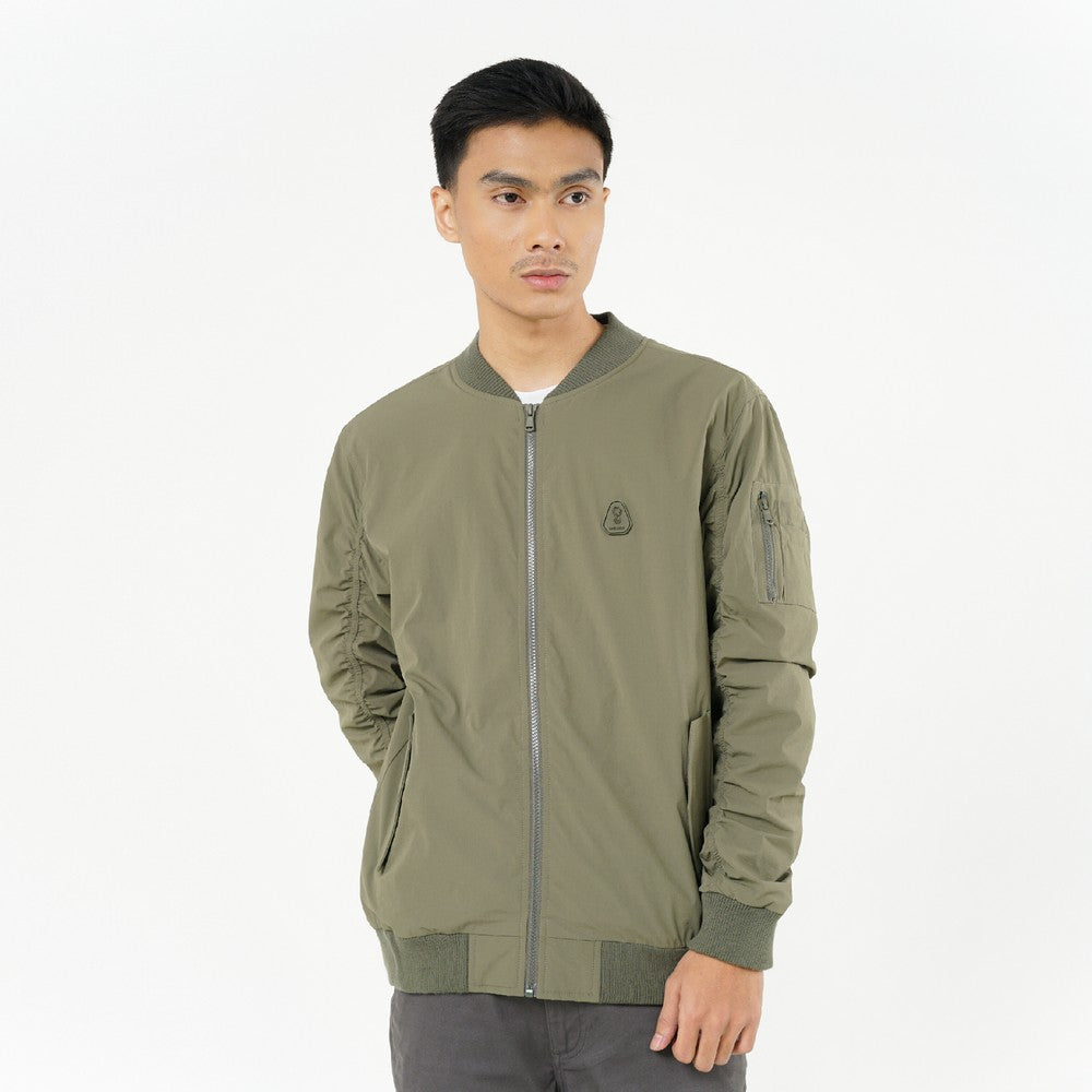 Greenlight Men's Bomber Jacket Regular Fit Nylon Spandex Ares HP-C080626