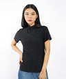 Greenlight Women's Collar T-Shirt Short Sleeve Loose Fit Kaede HP-C110626