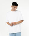 Greenlight Kaos Pria Lengan Pendek Oversized Fit Katun Logo Script Rick C370924