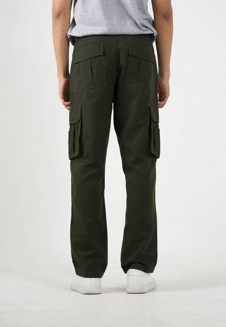 Greenlight Voyager Men's Long Cargo Pants Regular Fit Cotton Canvas Milio HP-C050325