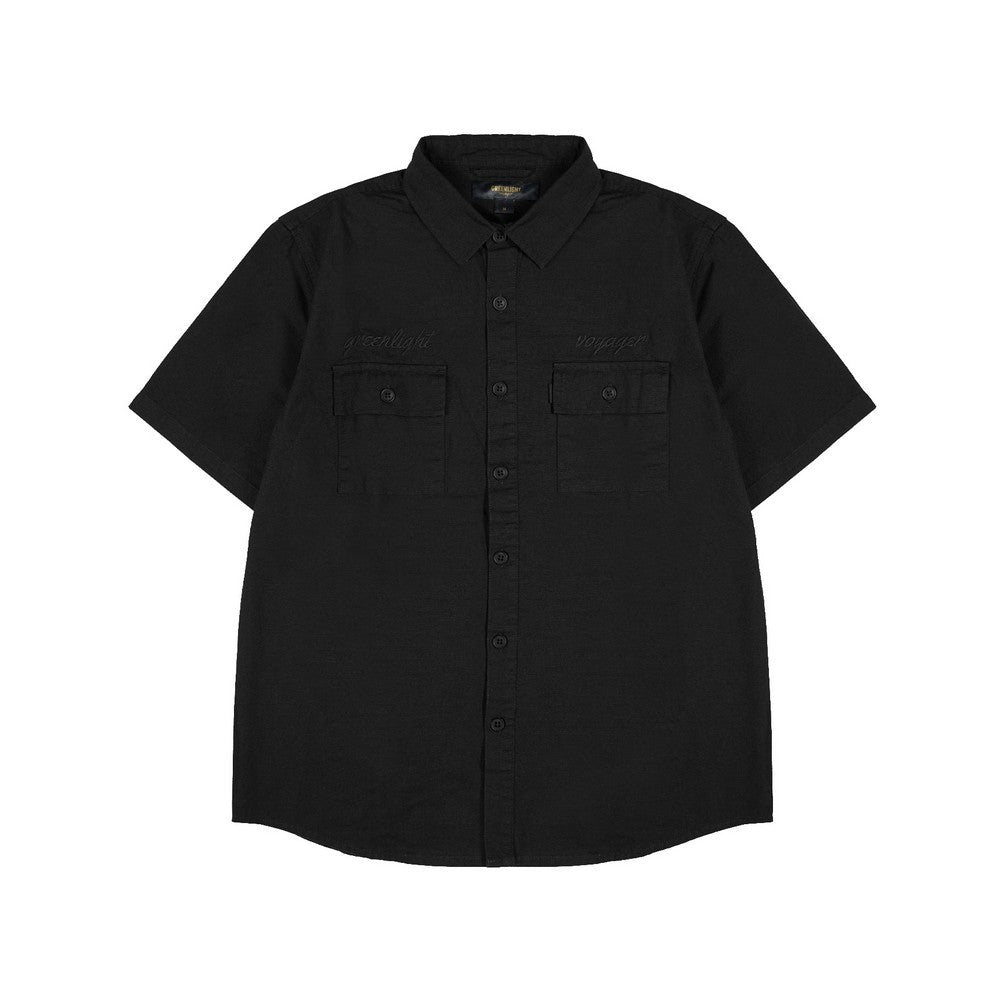 Greenlight Voyager Men's Basic Shirt Short Sleeve Regular Fit Cotton Kemla 0.1 HP-C010825