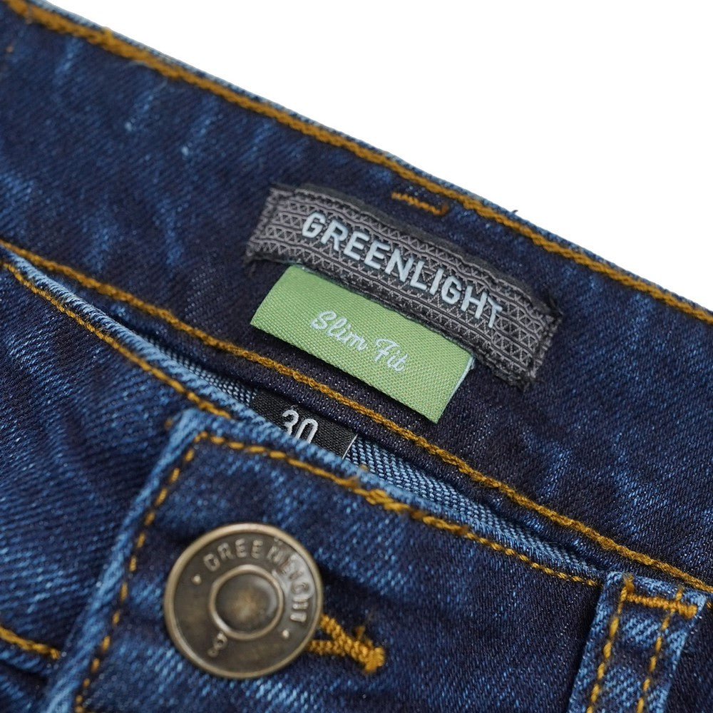 Greenlight Men's Long Denim Pants Slim Fit Ripped Jeans Layne HP-C010725