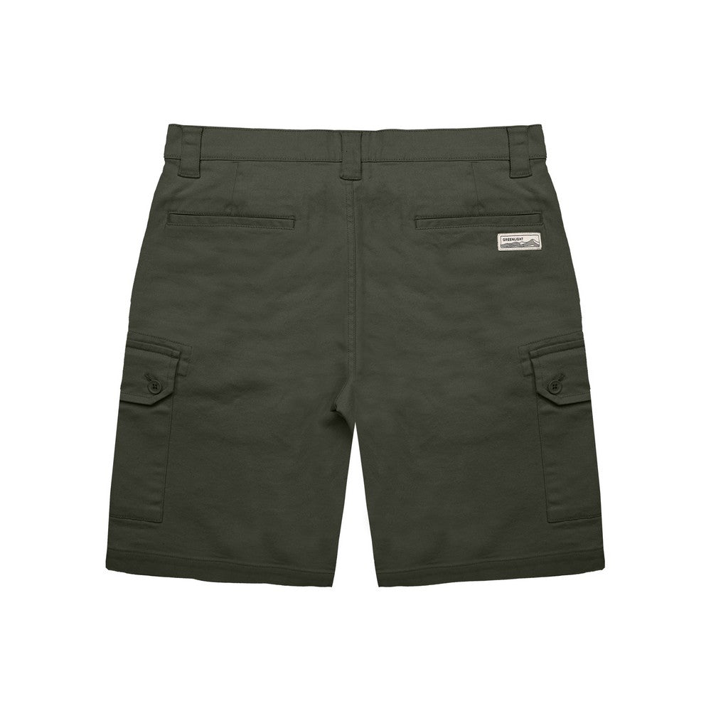 Greenlight Men's Short Cargo Pants Regular Fit Cotton Spandex Brooke HP-C020825
