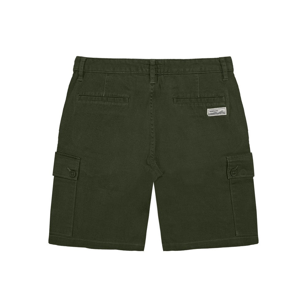 Greenlight Men's Short Cargo Pants Regular Fit Cotton Spandex Jonah HP-C010425