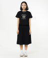 Greenlight Women's Midi Dress Short Sleeve Loose Fit Rample Skirt Hailey HP-C010426