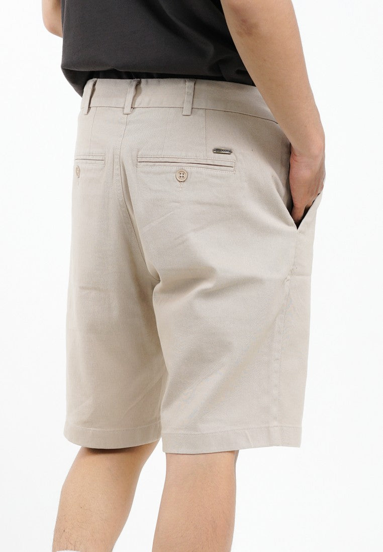 Greenlight Essential Men's Short Chinos Pants Regular Fit Cotton Spandex Miles HP-C011225
