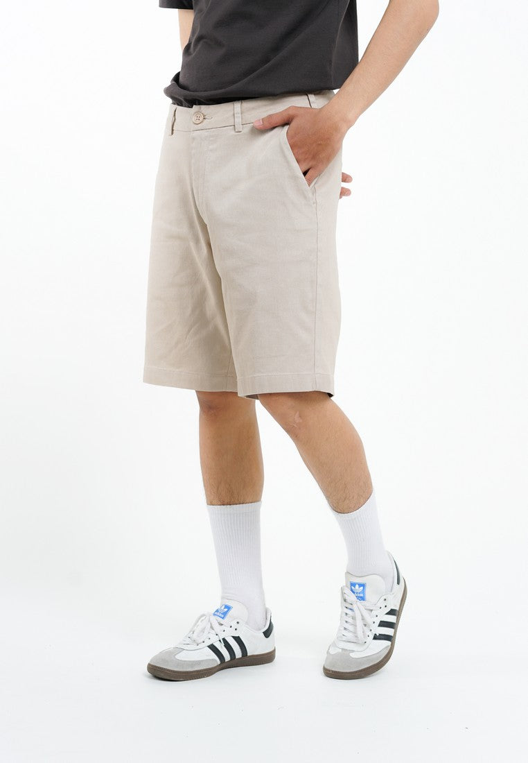 Greenlight Essential Men's Short Chinos Pants Regular Fit Cotton Spandex Miles HP-C011225