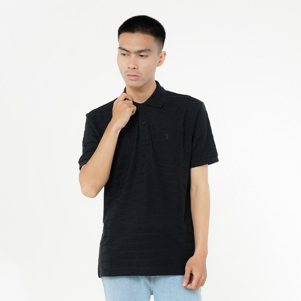 Greenlight Essential Men's Collar T-Shirt Short Sleeve Relaxed Fit Pique Tomioka C290326