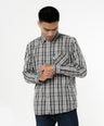 Greenlight Essential Men's Plaid Shirt Long Sleeve Regular Fit Flannel Nartin HP-030325