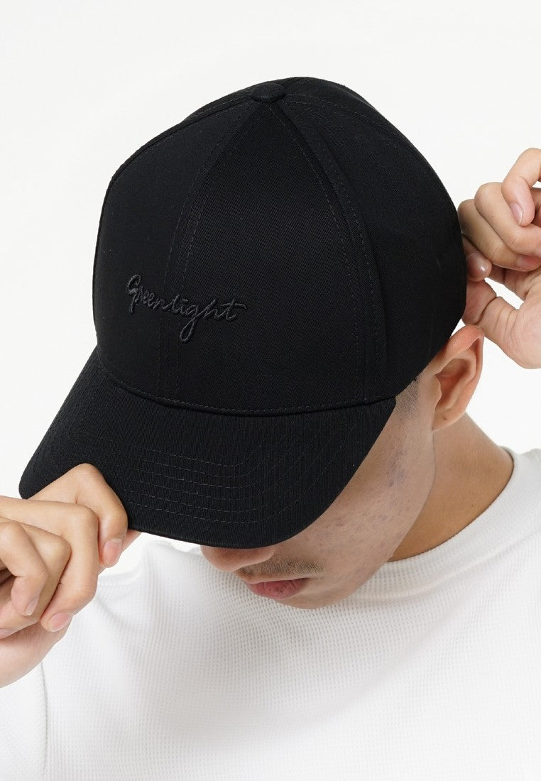 Greenlight Essential Men's Baseball Cap Cotton Logo Script Luxen HP-C030326