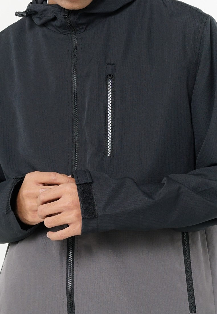 Greenlight Jaket Windbreaker Pria Regular Fit Taslan Velo C010426