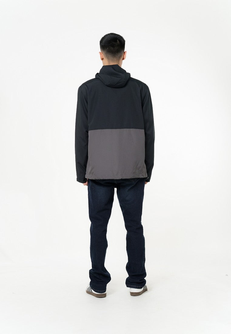 Greenlight Jaket Windbreaker Pria Regular Fit Taslan Velo C010426