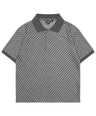Greenlight Men's Collar T-Shirt Short Sleeve Regular Fit Jacquard Button OL-230825