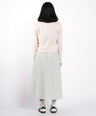 Greenlight Women's T-Shirt Long Sleeve Loose Fit Cotton Twisted Side Emiri C070626