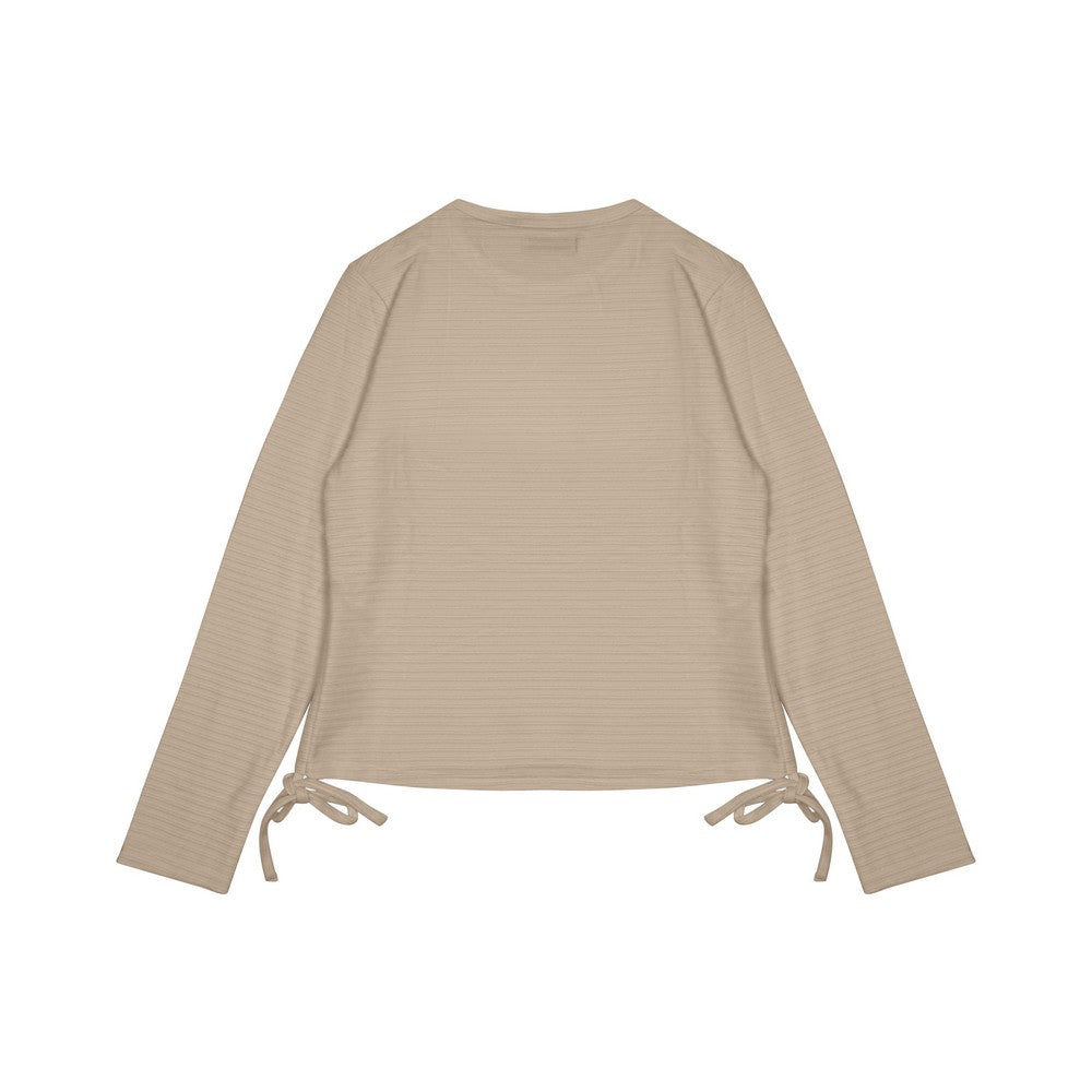 Greenlight Women's T-Shirt Long Sleeve Loose Fit Ruched Side Nana C090326