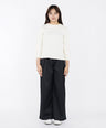 Greenlight Women's Basic T-Shirt Long Balloon Sleeve Loose Fit Cotton Erisa HP-120225