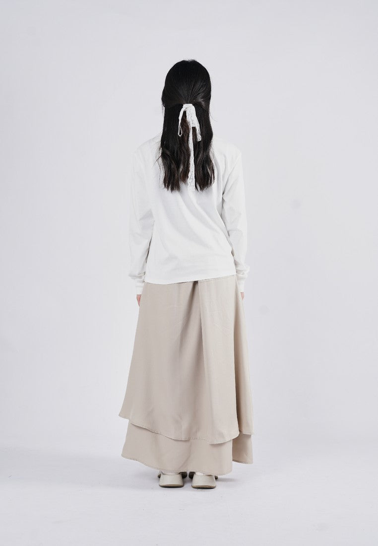 Greenlight Kaos Wanita Lengan Panjang Loose Fit Katun Elina HP-C030825