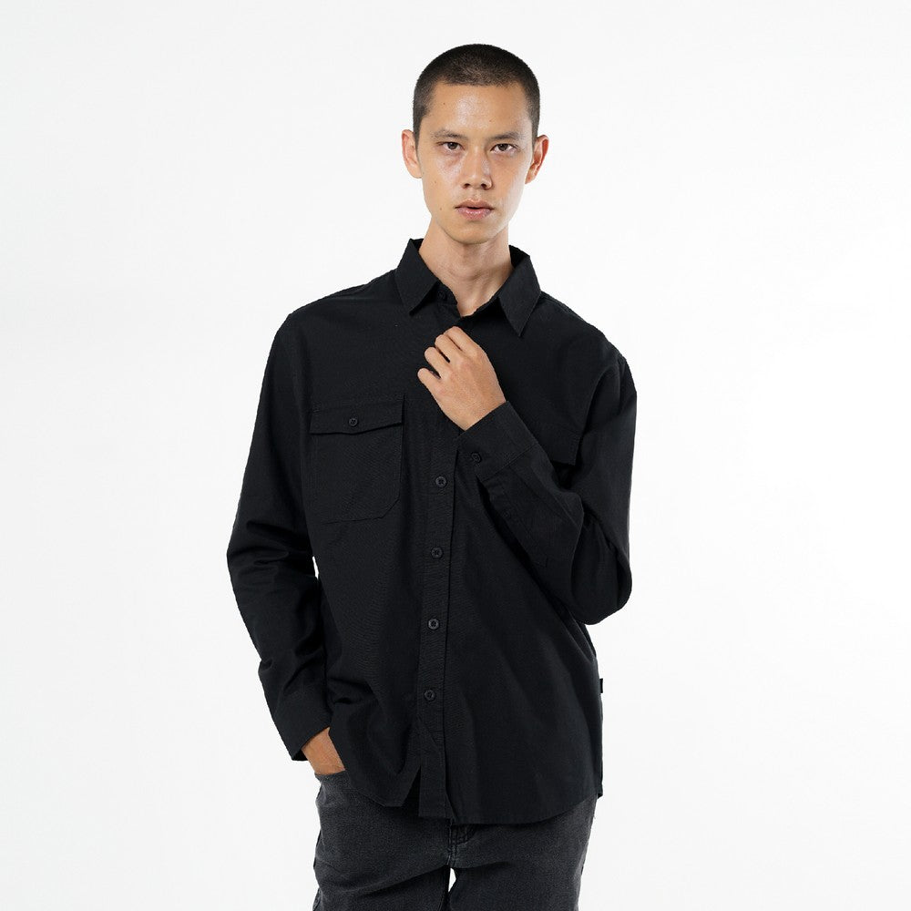 Greenlight Men's Shirt Long Sleeve Regular Fit Cotton Kieran HP-C031125