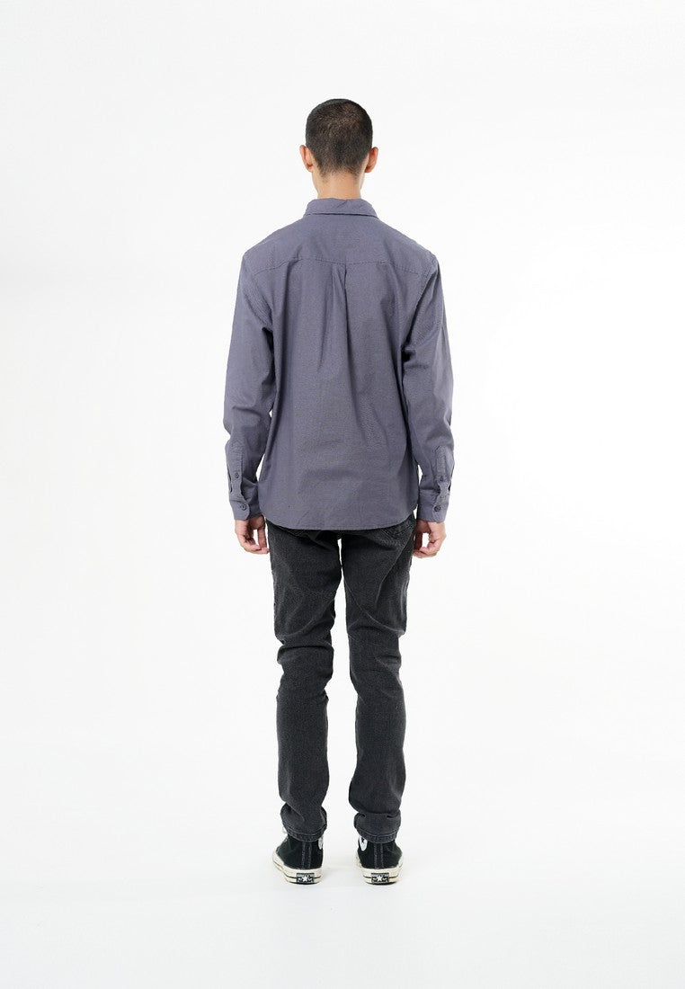 Greenlight Men's Shirt Long Sleeve Regular Fit Cotton Kieran HP-C031125