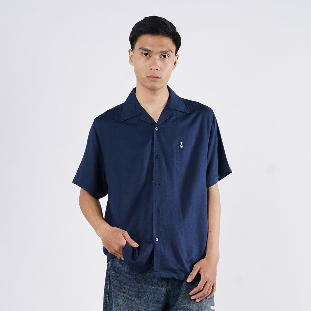 Greenlight Men's Basic Shirt Short Sleeve Regular Fit Rayon Twill GL Work OL-010825