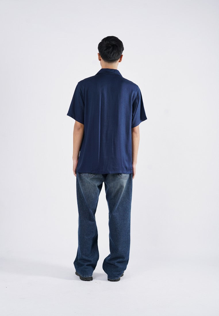 Greenlight Men's Basic Shirt Short Sleeve Regular Fit Rayon Twill GL Work OL-010825