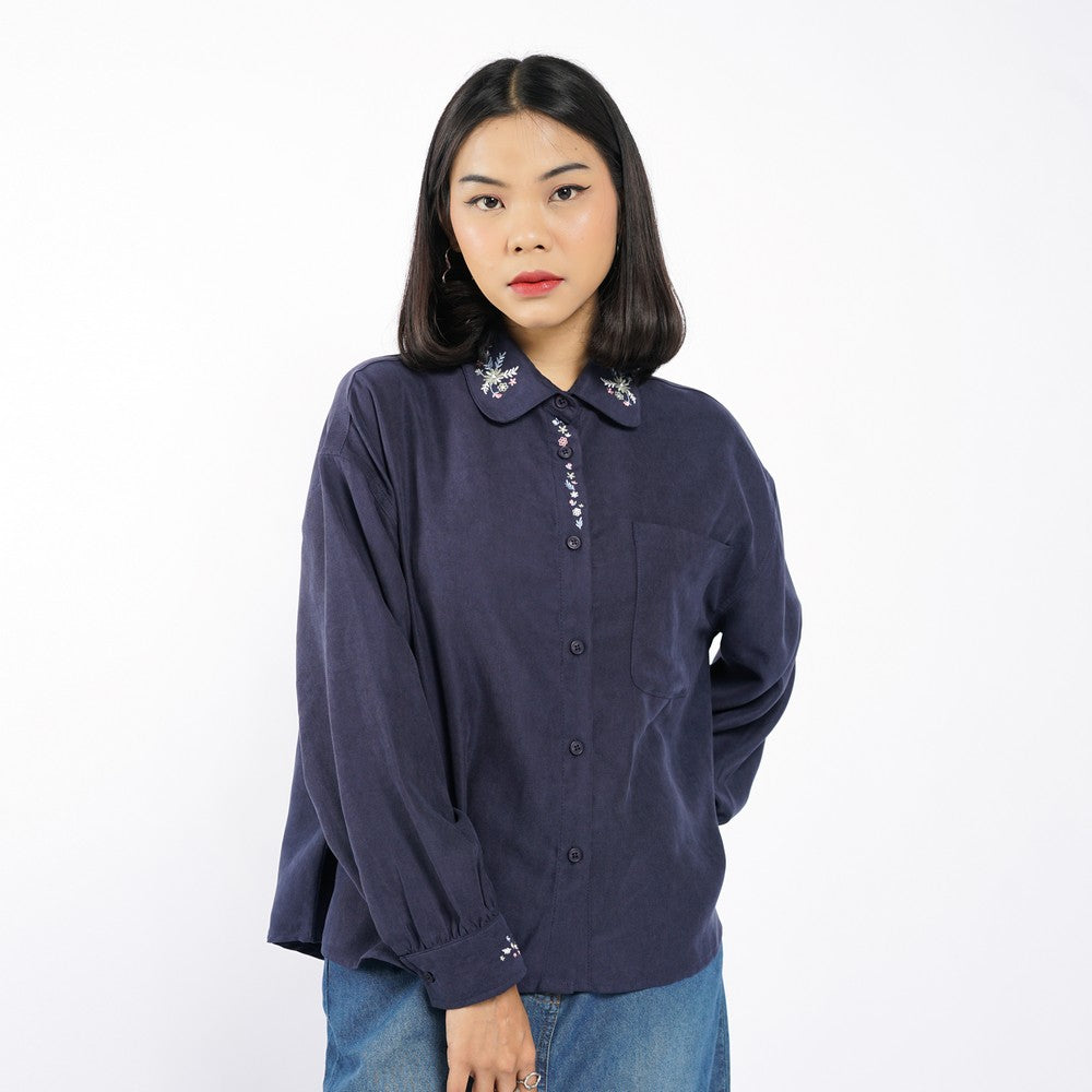 Greenlight Women's Shirt Long Sleeve Loose Fit Leticia HP-C010826
