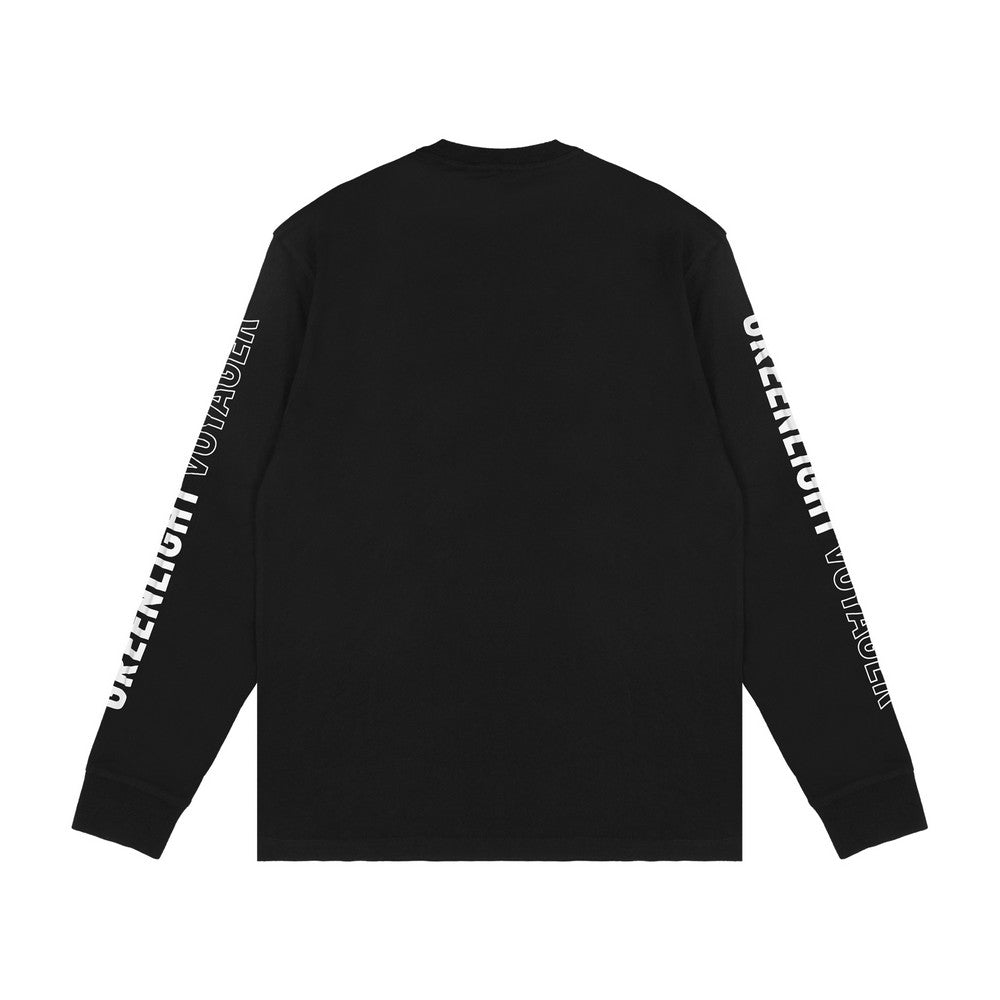 Greenlight Voyager Men's T-Shirt Long Sleeve Regular Fit Cotton Cubic 2 C131026