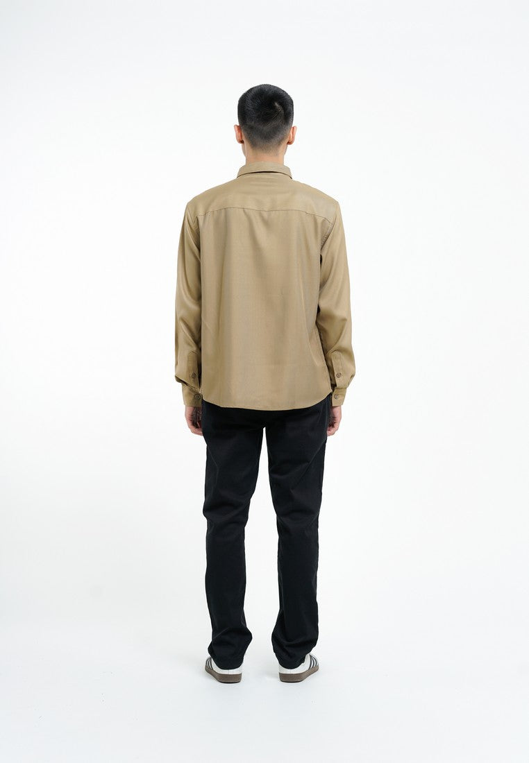 Greenlight Voyager Men's Basic Shirt Long Sleeve Regular Fit Kemlup HP-C031225