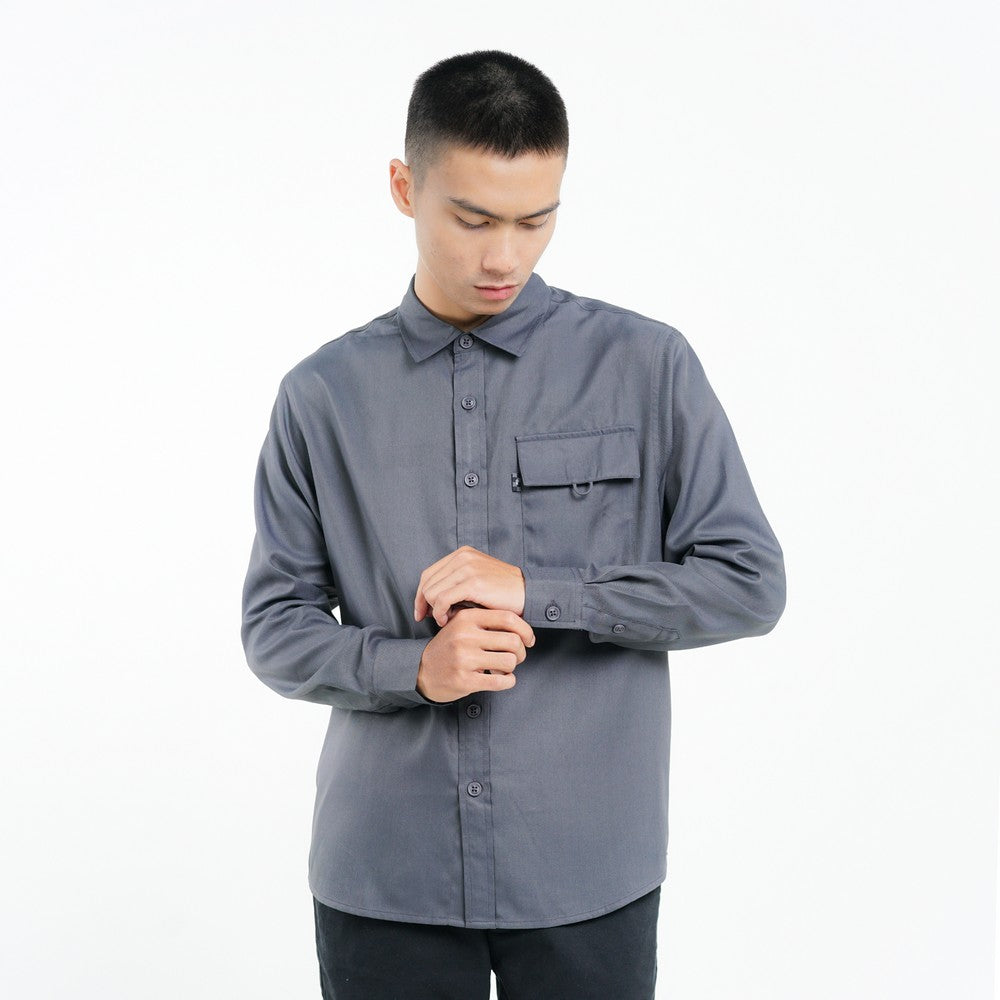 Greenlight Voyager Men's Basic Shirt Long Sleeve Regular Fit Kemlup HP-C031225