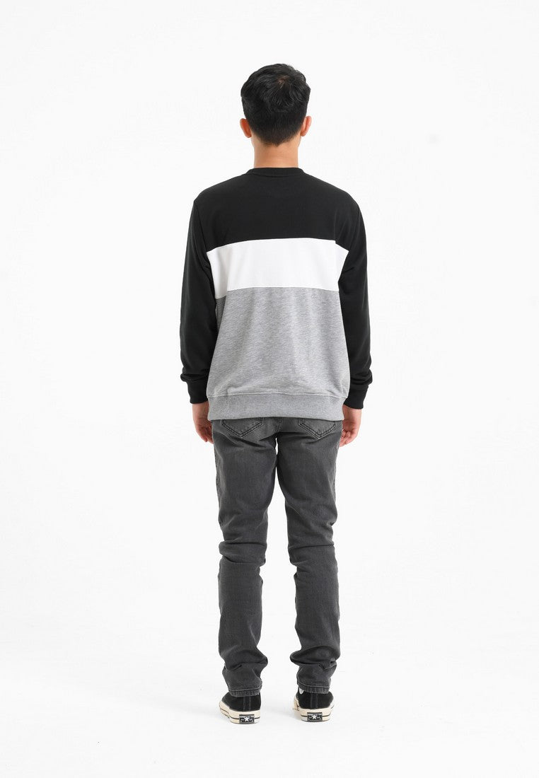 Greenlight Essential Men's Jacket Crewneck Sweatshirt Regular Fit French Terry Casey HP-C021224
