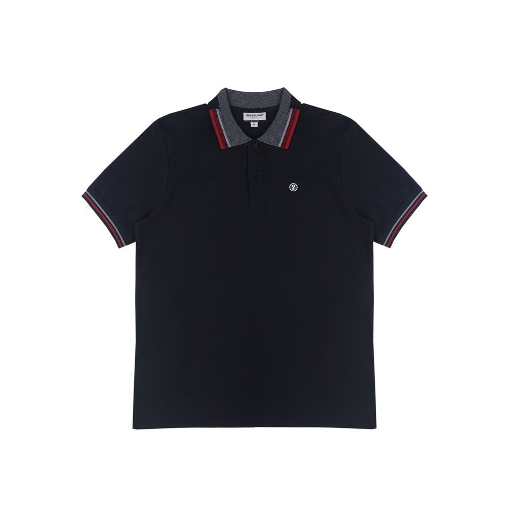 Greenlight Essential Men's Collar T-Shirt Short Sleeve Regular Fit Cotton Mahendra HP-C061224