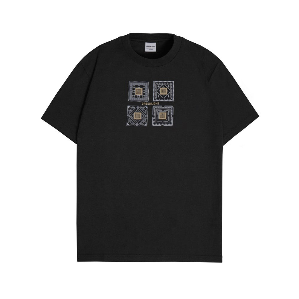 Greenlight Essential Men's T-Shirt Short Sleeve Regular Fit Cotton Obeliv HP-C111224