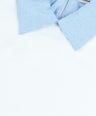Greenlight Women's Collar Shirt Long Sleeve Color Block Blouse Baby Terry Harumi HP-C010225