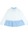 Greenlight Women's Collar Shirt Long Sleeve Color Block Blouse Baby Terry Harumi HP-C010225
